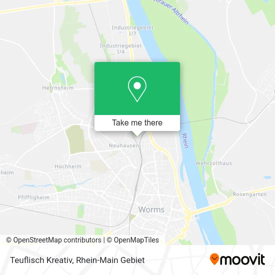 Карта Teuflisch Kreativ