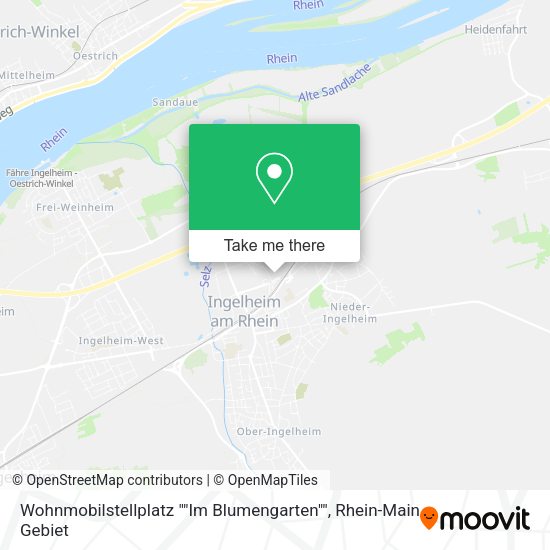 Карта Wohnmobilstellplatz ""Im Blumengarten""