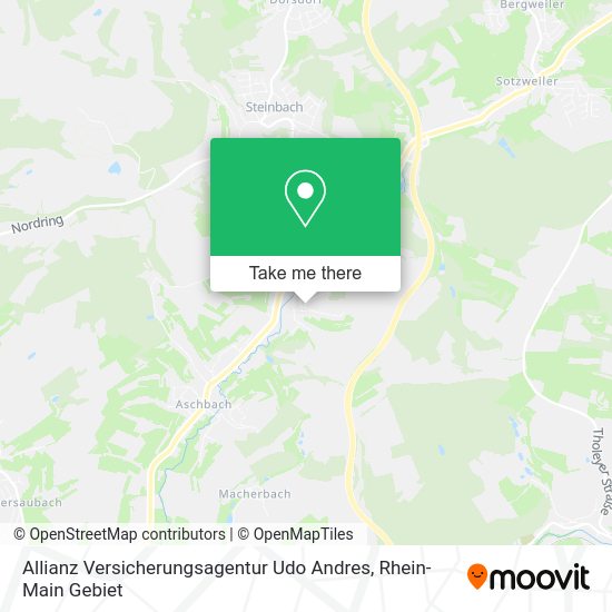 Карта Allianz Versicherungsagentur Udo Andres