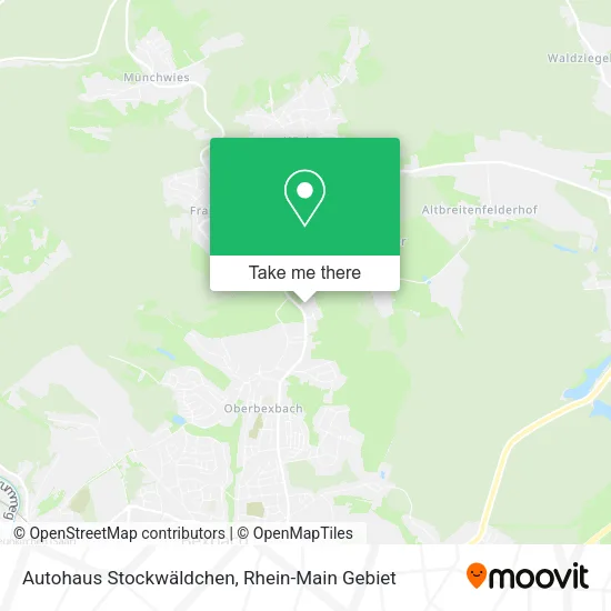 Autohaus Stockwäldchen map