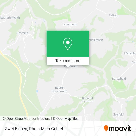 Карта Zwei Eichen