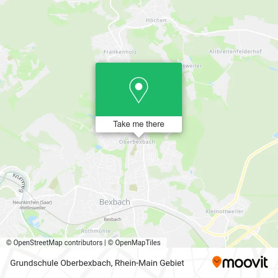 Карта Grundschule Oberbexbach