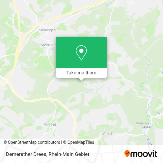 Demerather Drees map