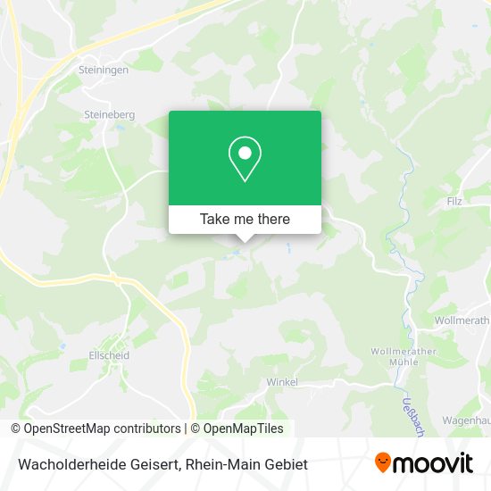 Карта Wacholderheide Geisert