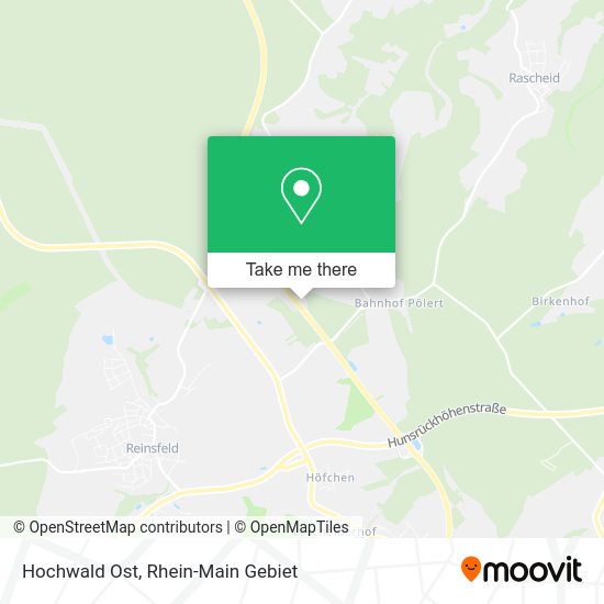 Карта Hochwald Ost