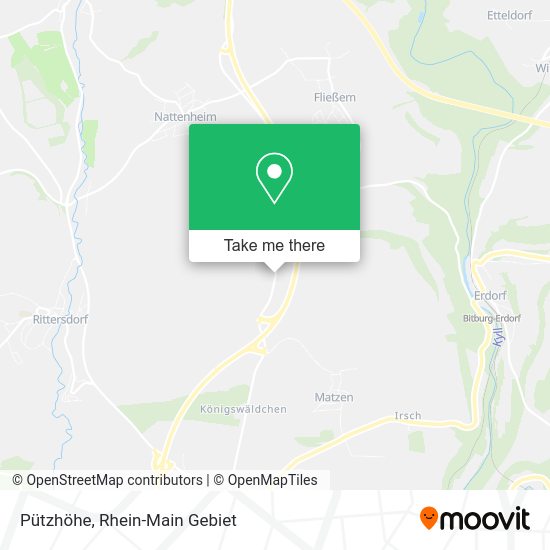 Карта Pützhöhe