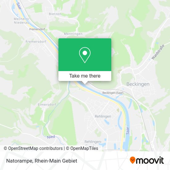 Карта Natorampe