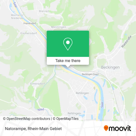 Карта Natorampe