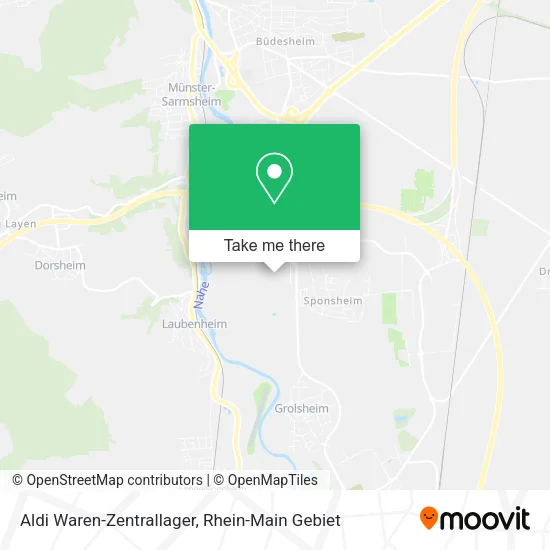 Карта Aldi Waren-Zentrallager