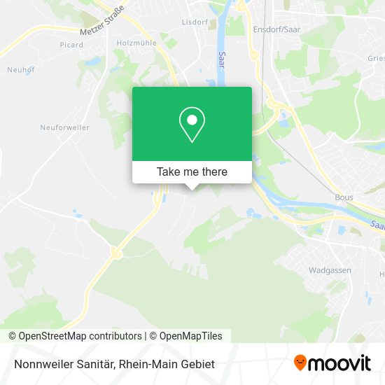 Карта Nonnweiler Sanitär
