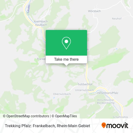 Карта Trekking Pfalz: Frankelbach