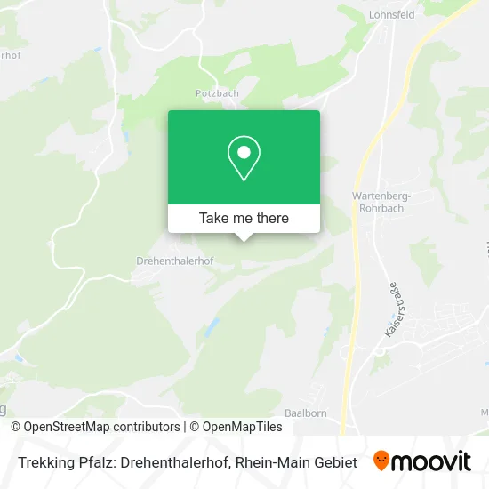 Карта Trekking Pfalz: Drehenthalerhof