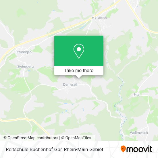 Карта Reitschule Buchenhof Gbr