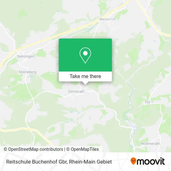 Карта Reitschule Buchenhof Gbr