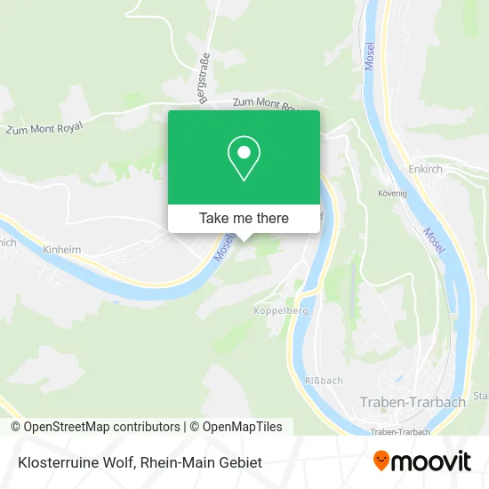 Карта Klosterruine Wolf