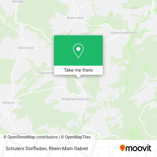 Карта Schulers Dorfladen