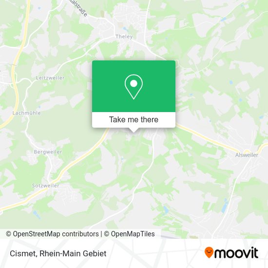 Карта Cismet
