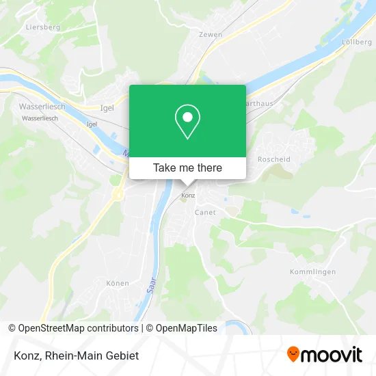 Карта Konz