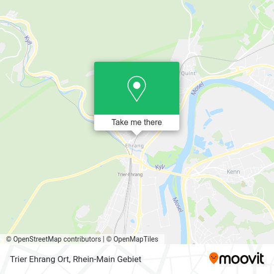 Карта Trier Ehrang Ort