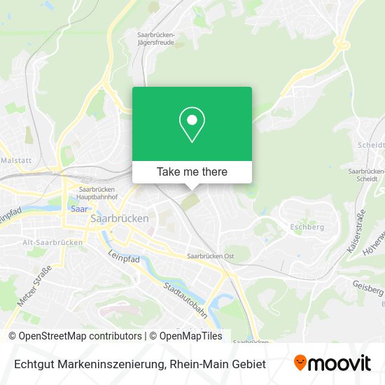 Карта Echtgut Markeninszenierung