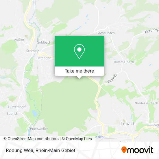 Карта Rodung Wea
