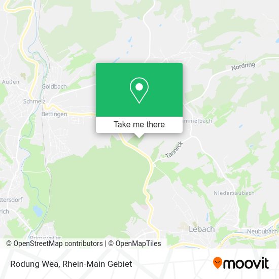 Карта Rodung Wea