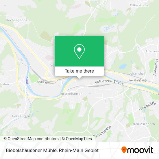 Карта Biebelshausener Mühle