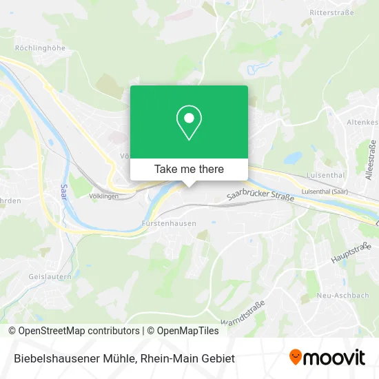 Карта Biebelshausener Mühle