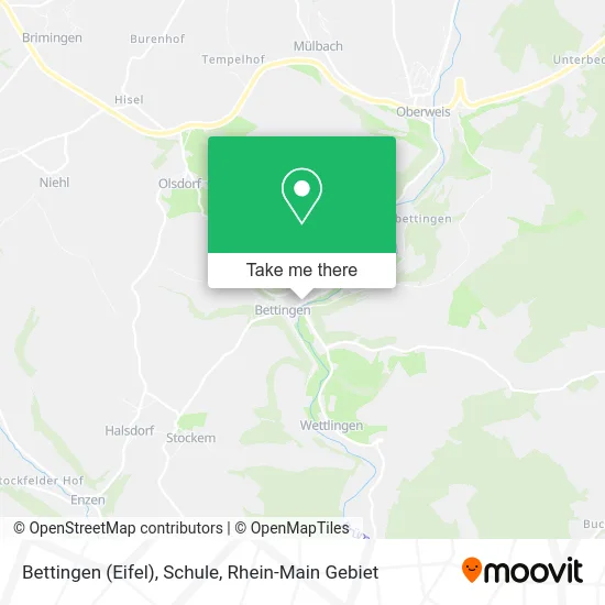 Карта Bettingen (Eifel), Schule