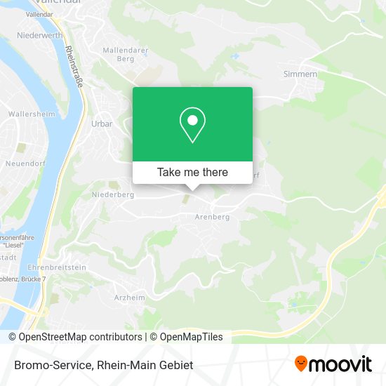 Карта Bromo-Service
