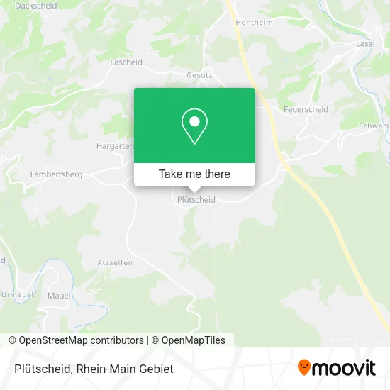 Карта Plütscheid