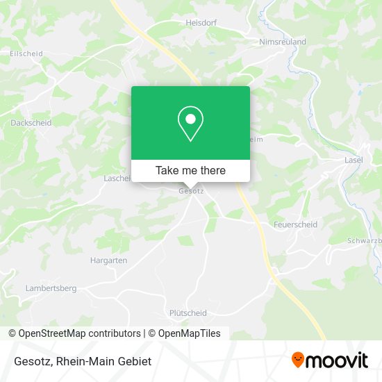 Карта Gesotz