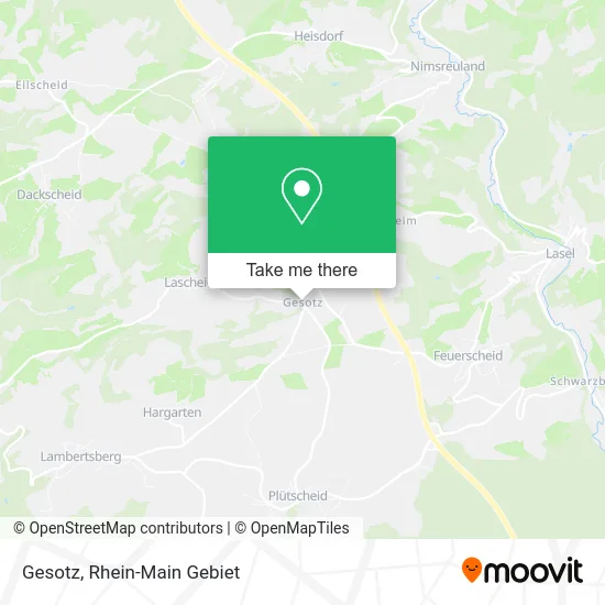 Карта Gesotz