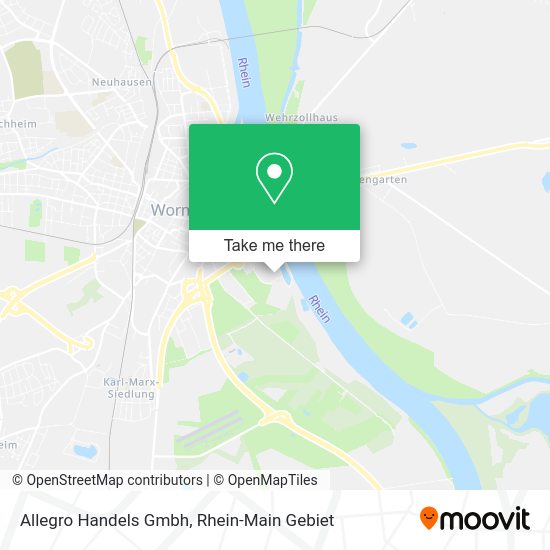Карта Allegro Handels Gmbh