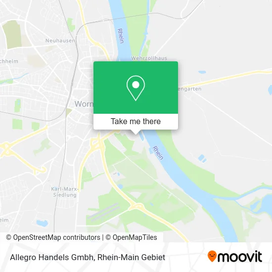 Карта Allegro Handels Gmbh