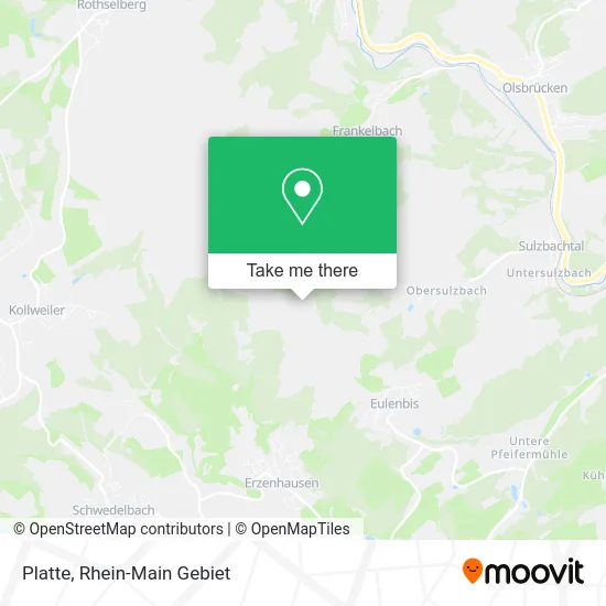 Карта Platte