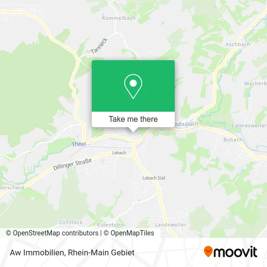 Карта Aw Immobilien