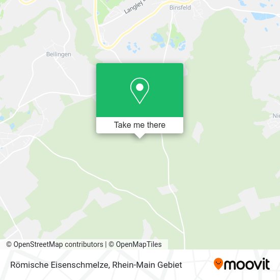 Карта Römische Eisenschmelze