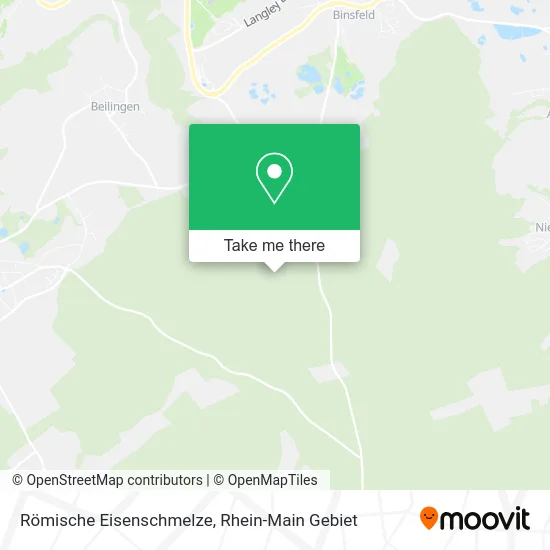 Карта Römische Eisenschmelze