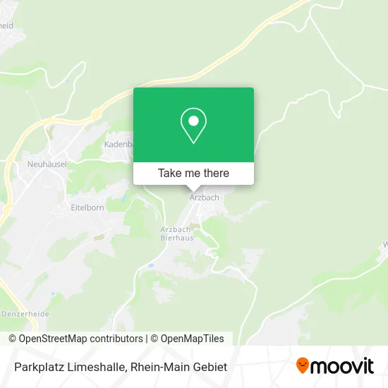 Карта Parkplatz Limeshalle