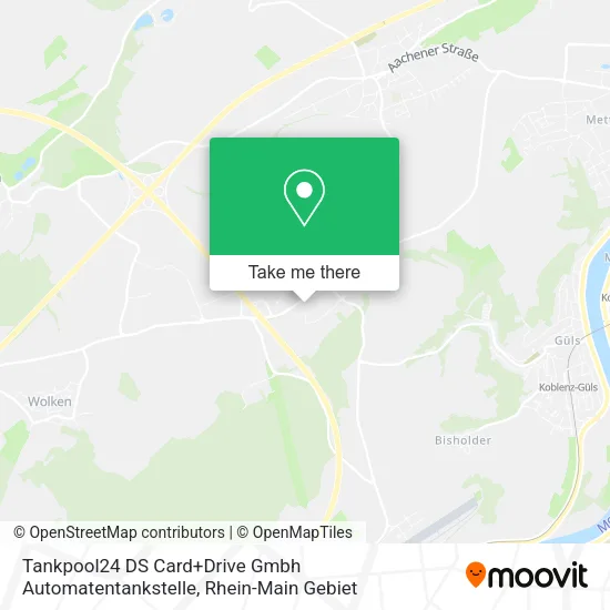 Карта Tankpool24 DS Card+Drive Gmbh Automatentankstelle