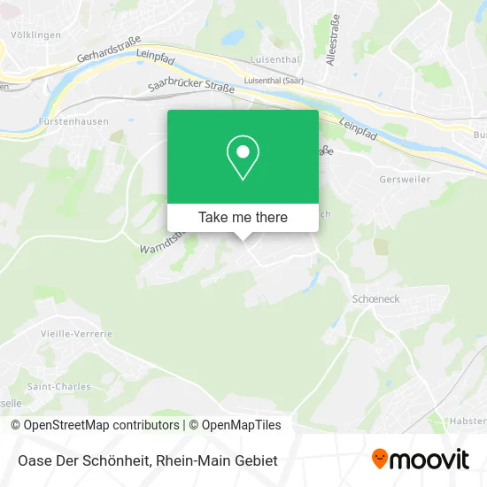 Карта Oase Der Schönheit