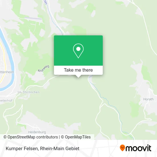 Карта Kumper Felsen