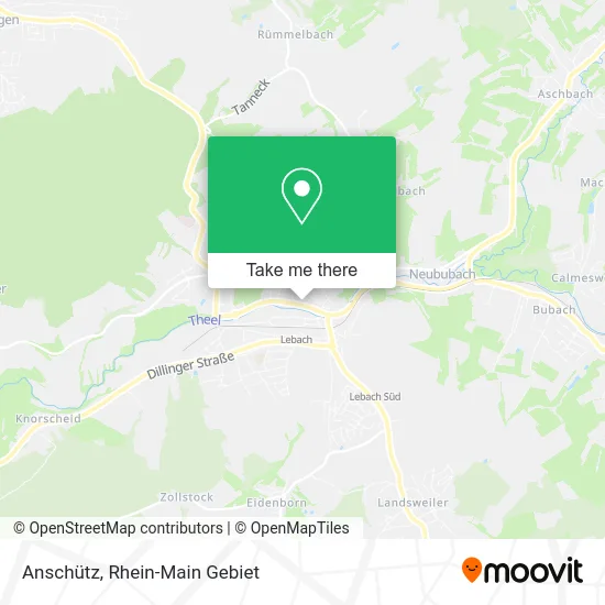 Карта Anschütz