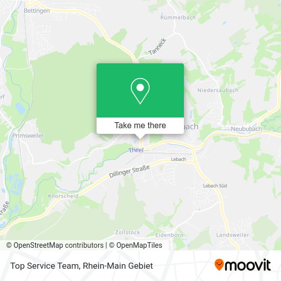 Карта Top Service Team