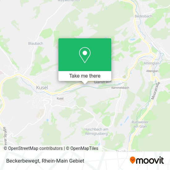 Карта Beckerbewegt