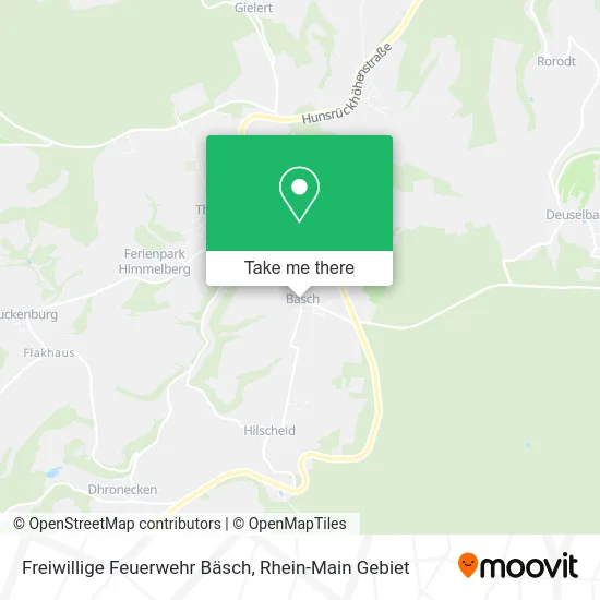 Freiwillige Feuerwehr Bäsch map