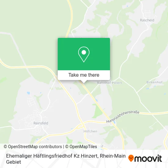 Карта Ehemaliger Häftlingsfriedhof Kz Hinzert