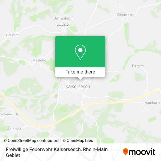 Карта Freiwillige Feuerwehr Kaisersesch