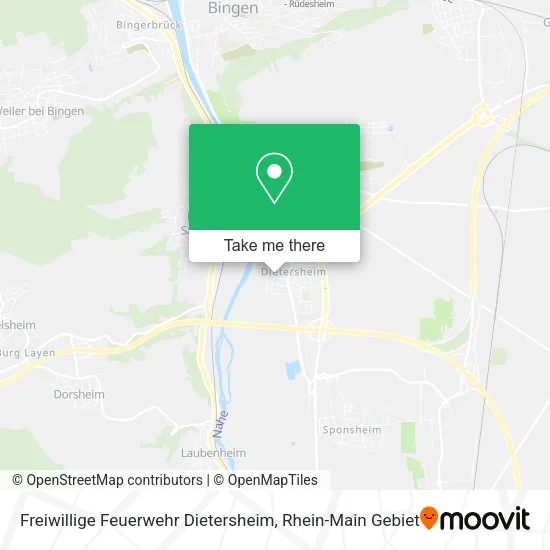 Карта Freiwillige Feuerwehr Dietersheim